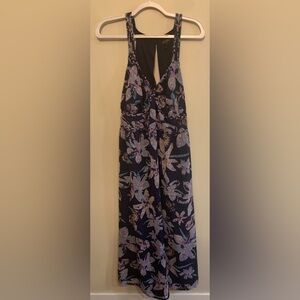 JESSICA SIMPSON Floral Sleeveless Maxi Dress